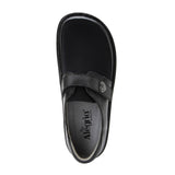 Alegria Brenna Slip On Loafer (Women) - Oiled Black Dress-Casual - Monk Straps - The Heel Shoe Fitters