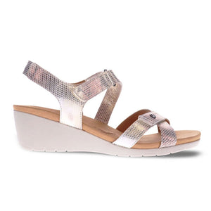 Revere Casablanca Wedge Sandal (Women) - Metallic Interest Sandals - Wedge - The Heel Shoe Fitters