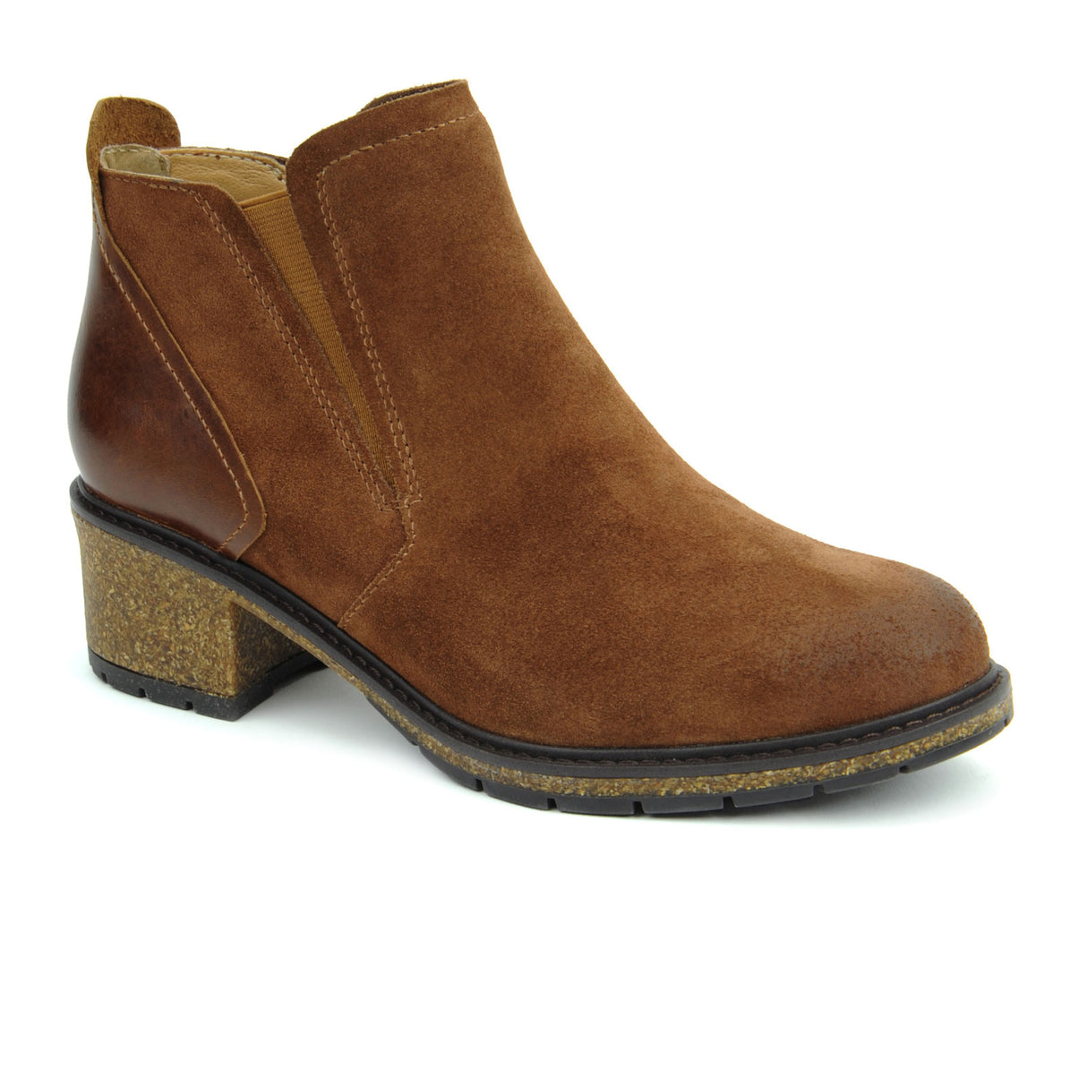 Aetrex Frankie Boot (Women) - Brown Boots - Fashion - Ankle Boot - The Heel Shoe Fitters