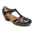 Cobb Hill Aubrey T-Strap Heeled Sandal (Women) - Black Leather Sandals - Heeled - The Heel Shoe Fitters