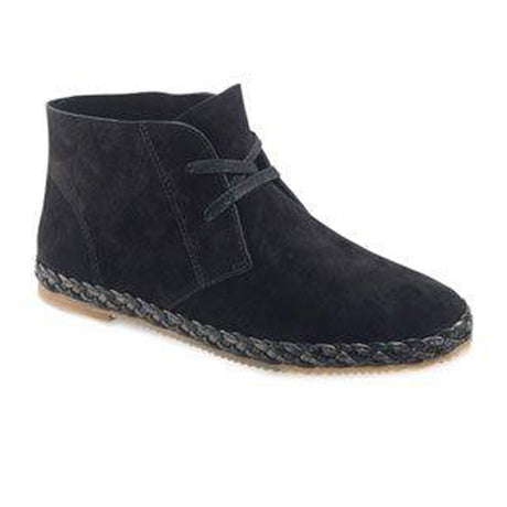 Aetrex Addison Ankle Boot (Women) - Black Suede Boots - Casual - Low - The Heel Shoe Fitters