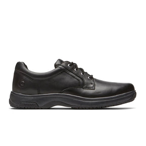 Dunham 8000 Service Plain Toe Oxford Work Shoe (Men) - Black Dress-Casual - Professional - The Heel Shoe Fitters