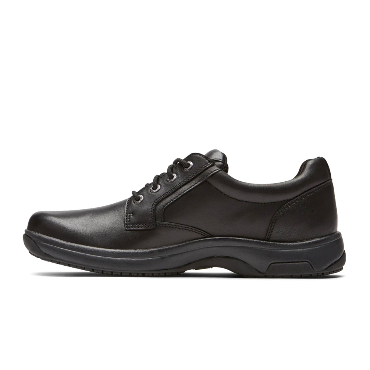 Dunham 8000 Service Plain Toe Oxford Work Shoe (Men) - Black Dress-Casual - Lace Ups - The Heel Shoe Fitters