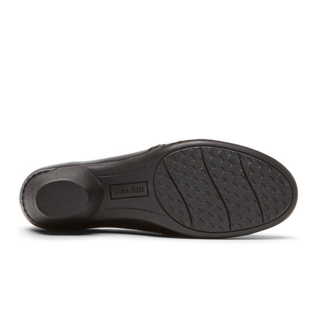 Cobb Hill Laurel Slip On (Women) - Black Leather Dress-Casual - Slip Ons - The Heel Shoe Fitters