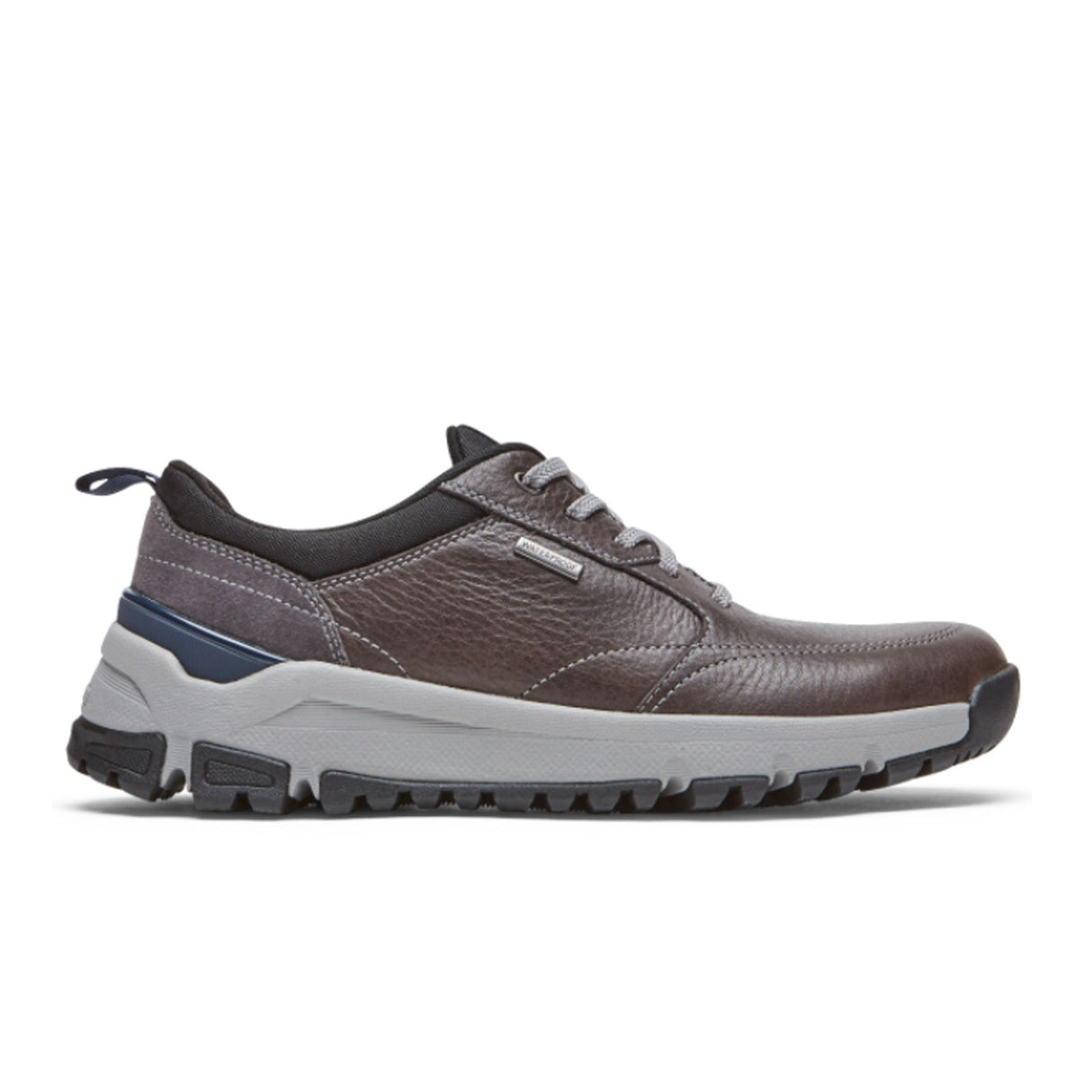 Dunham Glastonbury Ubal II Trail Shoe (Men) - Steel Grey Leather Dress-Casual - Lace Ups - The Heel Shoe Fitters