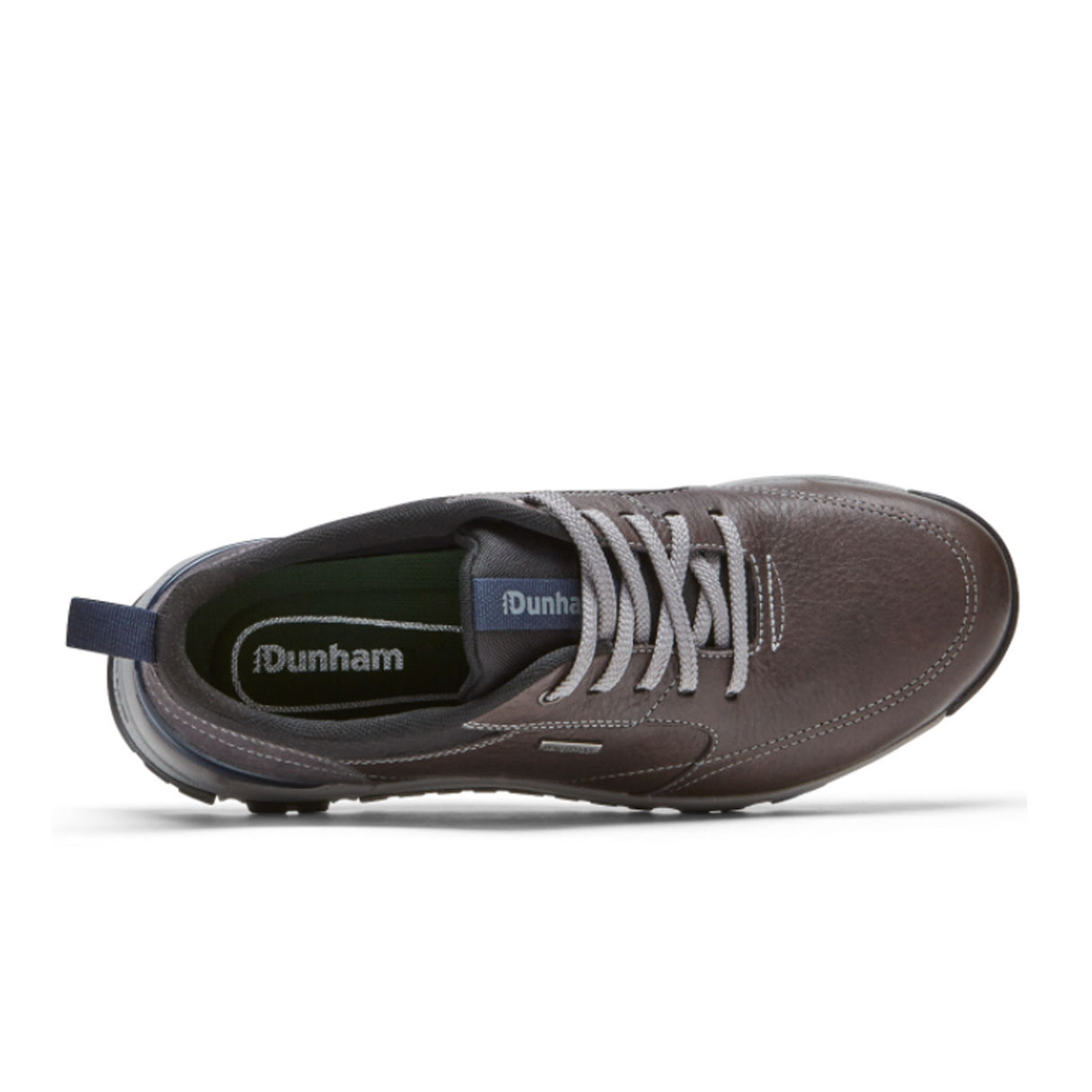 Dunham Glastonbury Ubal II Trail Shoe (Men) - Steel Grey Leather Dress-Casual - Lace Ups - The Heel Shoe Fitters