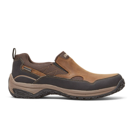 Dunham Ludlow Cloud Plus Slip On (Men) - Brown Dress-Casual - Slip Ons - The Heel Shoe Fitters