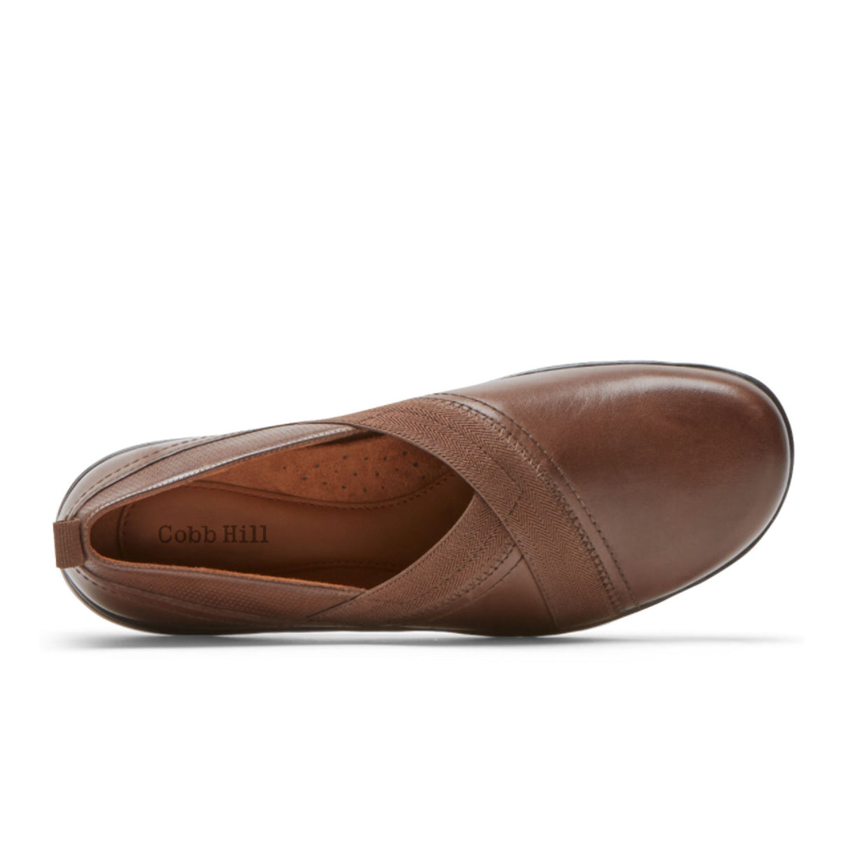 Cobb Hill Penfield Envelope Slip On Loafer (Women) - Bark Leather Dress-Casual - Slip Ons - The Heel Shoe Fitters