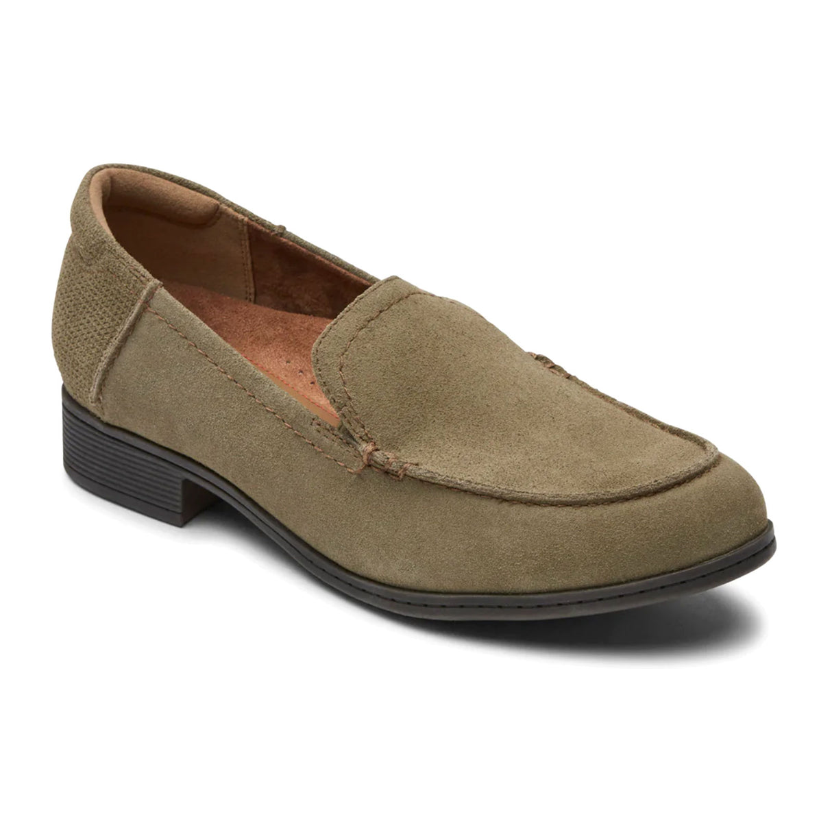 Cobb Hill Crosbie Moc Loafer (Women) - Forest Suede Dress-Casual - Slip Ons - The Heel Shoe Fitters