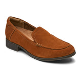 Cobb Hill Crosbie Moc Loafer (Women) - Potters Clay Suede Dress-Casual - Slip Ons - The Heel Shoe Fitters