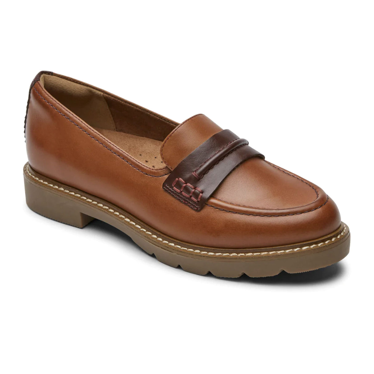 Cobb Hill Janney Loafer (Women) - Toffee Tan Leather Dress-Casual - Loafers - The Heel Shoe Fitters