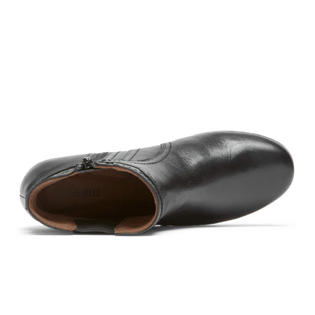Cobb Hill Laurel Bootie (Women) - Black Leather Boots - Fashion - The Heel Shoe Fitters
