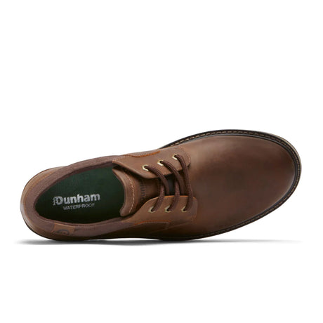 Dunham Byrne Plain Toe Oxford (Men) - Brown Leather Dress-Casual - Oxfords - The Heel Shoe Fitters