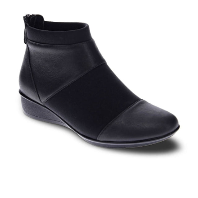 Revere Cologne Ankle Boot (Women) - Onyx Stretch Boots - Fashion - Ankle Boot - The Heel Shoe Fitters