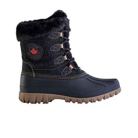 Storm by Cougar Cozy Mid Winter Boot (Women) - Black Boots - Winter - Mid Boot - The Heel Shoe Fitters