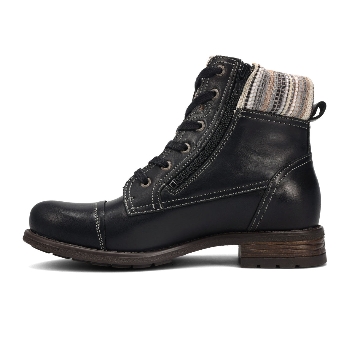 Taos Captain Ankle Boot (Women) - Black Boots - Fashion - Mid Boot - The Heel Shoe Fitters