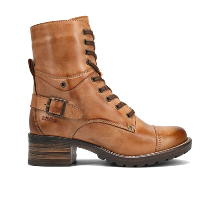 Taos Crave Lace Up Mid Boot (Women) - Caramel Boots - Casual - Mid - The Heel Shoe Fitters