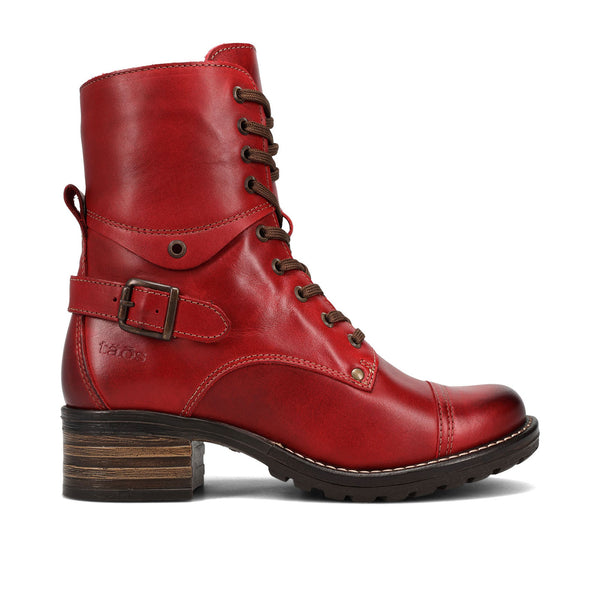 Taos Crave Lace Up Boot (Women) - Classic Red