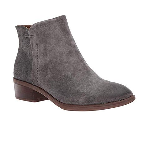 Comfortiva Carrie (Women) - Steel Grey Suede Boots - Fashion - Ankle Boot - The Heel Shoe Fitters