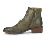 Comfortiva Cordia Ankle Boot (Women) - Army Green Boots - Fashion - Ankle Boot - The Heel Shoe Fitters