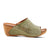 Spring Step Cunacena Wedge Sandal (Women) - Olive Sandals - Wedge - The Heel Shoe Fitters