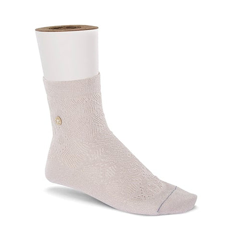 Birkenstock Cotton Bling Ajour Crew Sock (Women) - Flamingo Pink Accessories - Socks - Lifestyle - The Heel Shoe Fitters