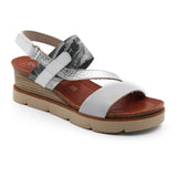 Dorking Agnes D8786 Wedge Sandal (Women) - Blanco Sandals - Heel/Wedge - The Heel Shoe Fitters