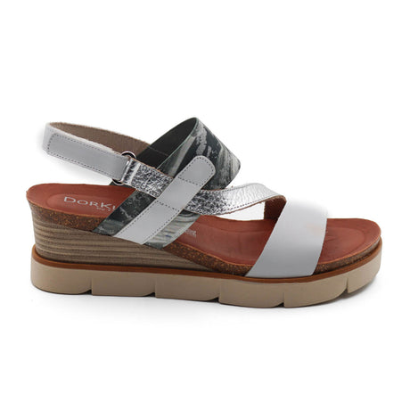 Dorking Agnes D8786 Wedge Sandal (Women) - Blanco Sandals - Heel/Wedge - The Heel Shoe Fitters