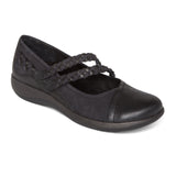 Aetrex Annie Mary Jane (Women) - Black Dress-Casual - Mary Janes - The Heel Shoe Fitters