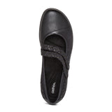 Aetrex Annie Mary Jane (Women) - Black Dress-Casual - Mary Janes - The Heel Shoe Fitters