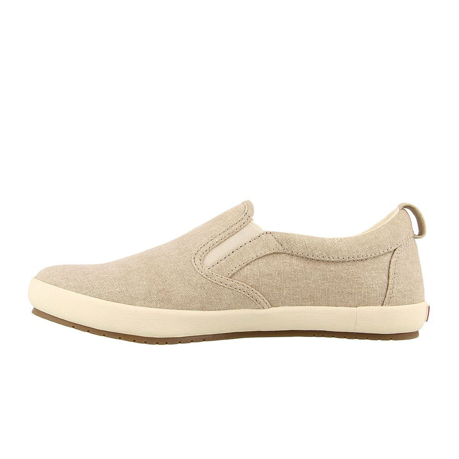 Taos Dandy Slip On Sneaker (Women) - Oat Washed Canvas - The Heel Shoe ...