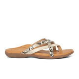 Aetrex Kala Sandal (Women) - Snake Sandals - Slide - The Heel Shoe Fitters