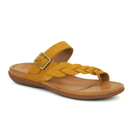 Aetrex Selena Sandal (Women) - Sunflower Sandals - Thong - The Heel Shoe Fitters