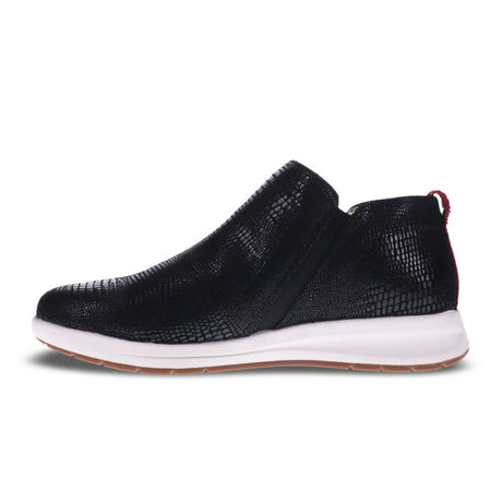 Revere Dublin Ankle Boot (Women) - Black Lizard Boots - Fashion - Ankle Boot - The Heel Shoe Fitters