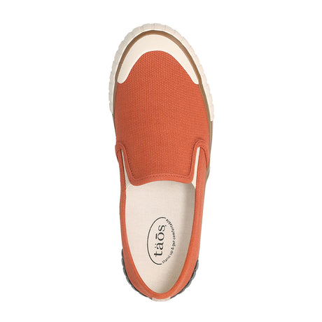 Taos Double Vision Slip On Sneaker (Women) - Terracotta Dress-Casual - Slip Ons - The Heel Shoe Fitters