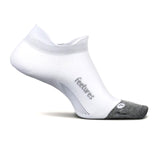 Feetures E55158 Elite Ultra Light No Show Tab Sock (Unisex) - White Accessories - Socks - Performance - The Heel Shoe Fitters