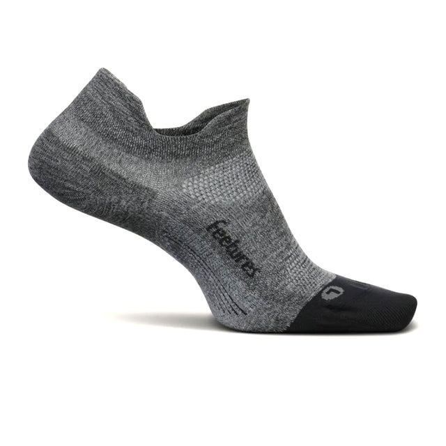 Feetures Elite Ultra Light No Show Tab Sock (Unisex) - Gray Accessories - Socks - Performance - The Heel Shoe Fitters