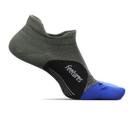 Feetures Elite Ultra Light No Show Tab Sock (Unisex) - Moss Green Accessories - Socks - Performance - The Heel Shoe Fitters