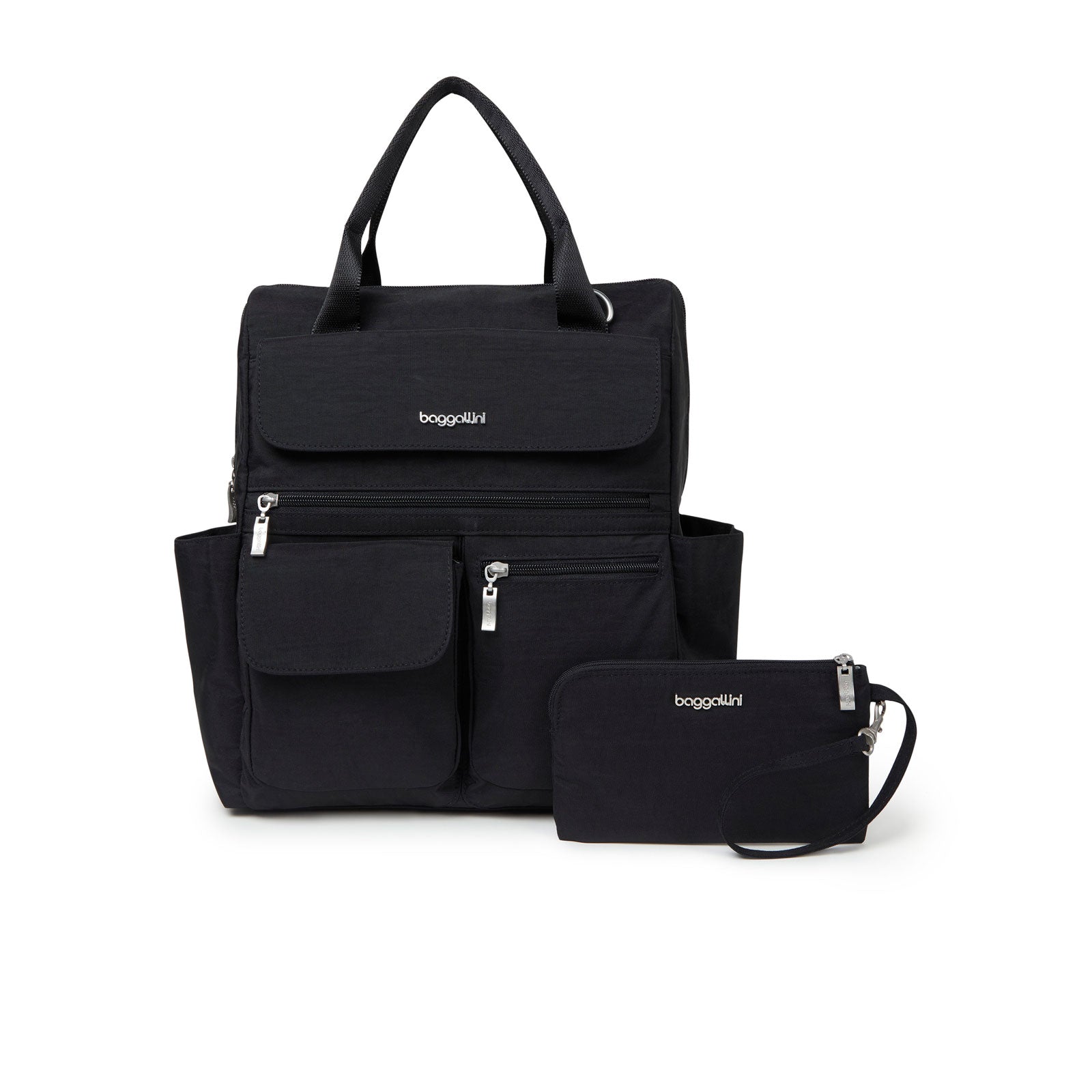 Baggallini Modern Everywhere Laptop Backpack Black The Heel