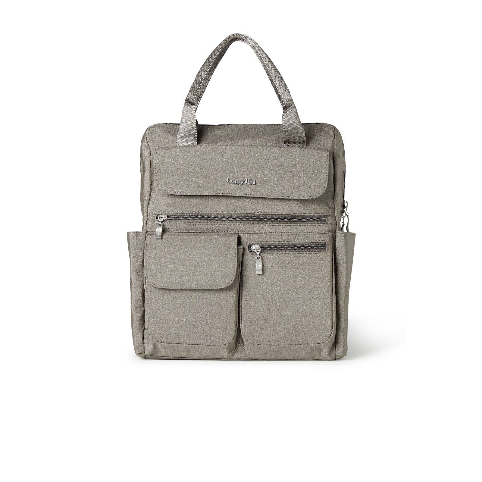 Baggallini Modern Everywhere Laptop Backpack Sterling Shimmer