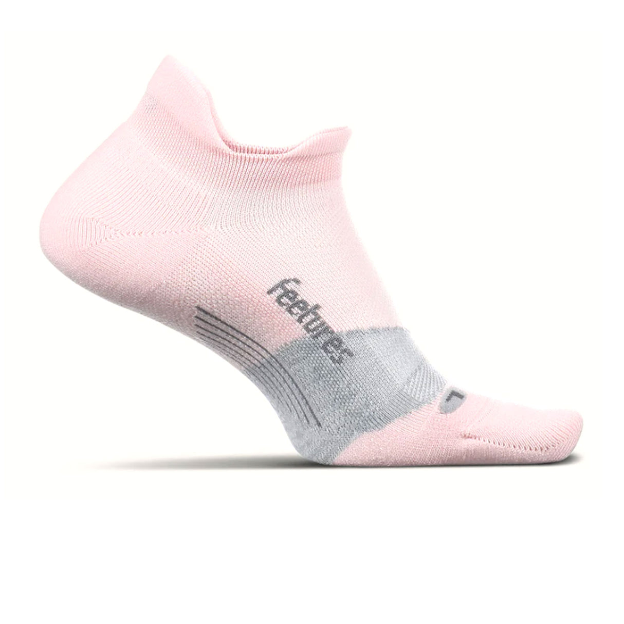 Feetures Elite Max Cushion No Show Tab Sock (Unisex) - Propulsion Pink Socks - Life - No Show - The Heel Shoe Fitters