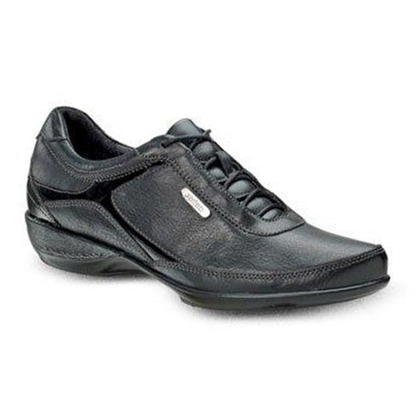 Aetrex Holly Lace Up (Women) - Black Leather Dress-Casual - Lace Ups - The Heel Shoe Fitters