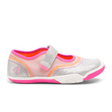 Plae Emme (Children) - Silver/Pink Dress-Casual - Sneakers - The Heel Shoe Fitters