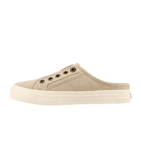 Taos EZ Soul Slip On Sneaker (Women) - Oat Wash Canvas Dress-Casual - Slip Ons - The Heel Shoe Fitters