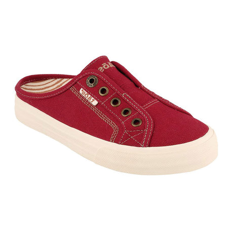 Taos EZ Soul Slip On Sneaker (Women) - Red Dress-Casual - Slip Ons - The Heel Shoe Fitters