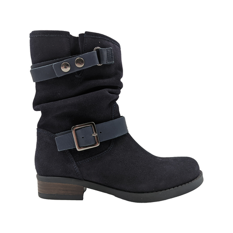 Eric Michael Venice (Women) - Blue Boots - Fashion - Mid Boot - The Heel Shoe Fitters