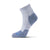 Fits F1003 Light Hiker Quarter Sock (Unisex) - Ocean Socks - Perf - Mid Crew - The Heel Shoe Fitters
