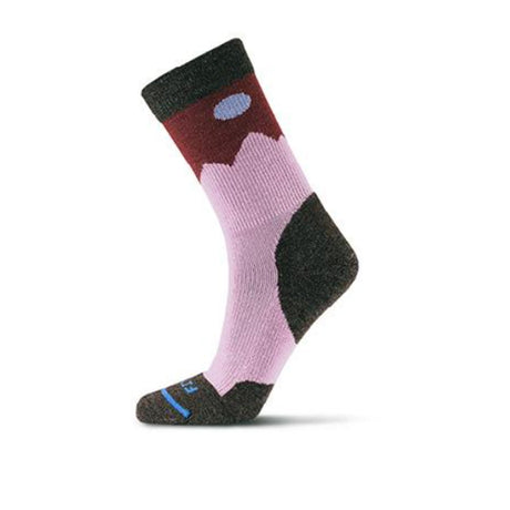 Fits F1053 Light Hiker Crew Sock (Unisex) - Chestnut/Tawny Port Accessories - Socks - Performance - The Heel Shoe Fitters
