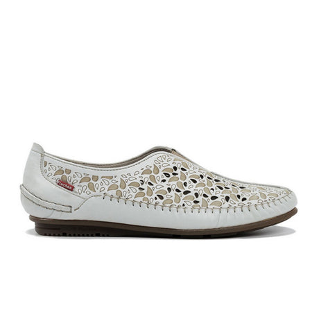 Fluchos Elsa F1182 Slip On (Women) - White Dress-Casual - Slip Ons - The Heel Shoe Fitters