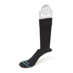 FITS F2019 Liner Crew Sock (Unisex) - Black Accessories - Socks - Performance - The Heel Shoe Fitters